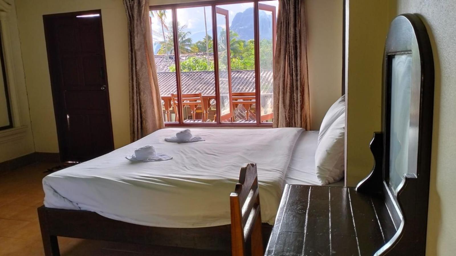 Bungalows Le Jardin Vangvieng Vangviang Kültér fotó
