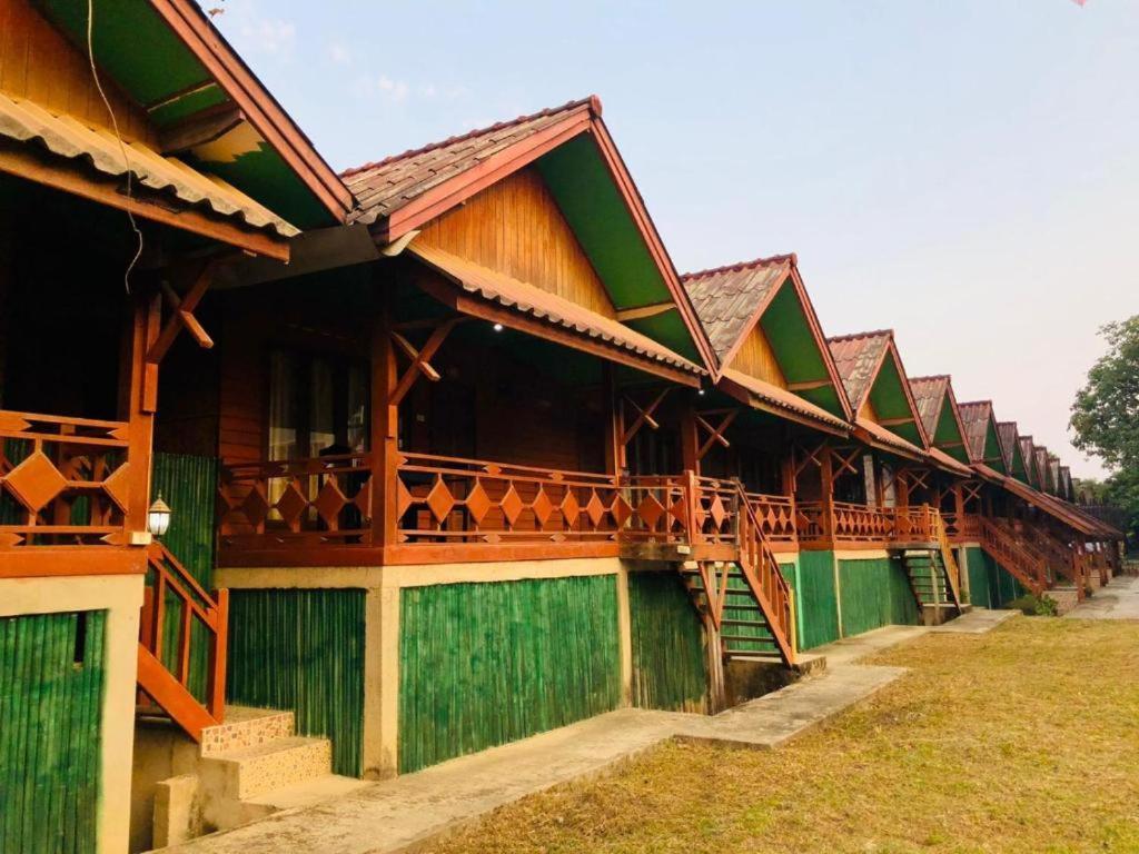 Bungalows Le Jardin Vangvieng Vangviang Kültér fotó